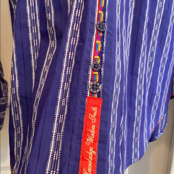 Robert Graham Other - Robert Graham purple striped  button down.
